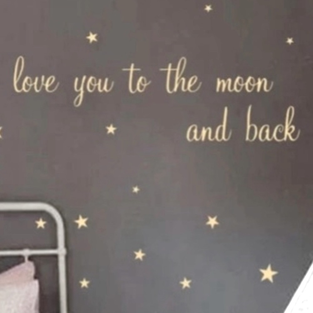 Love you wall sticker decor